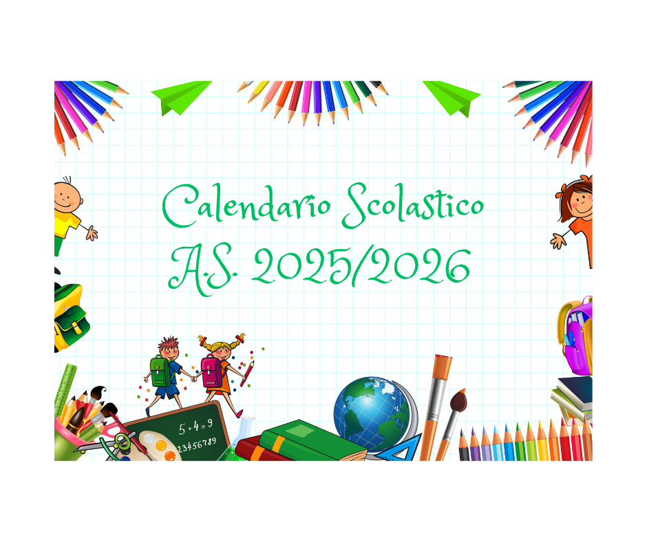 CALENDARIO ANNO SCOLASTICO 2025/2026